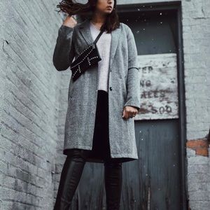 H&M stretch coat